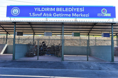 Yıldırım Belediyesi’nden çevre dostu “ Atık Getirme Merkezi”