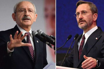 Kılıçdaroğlu 'yabancı istihbarat' iddiasında bulundu! Fahrettin Altun'dan yanıt gecikmedi