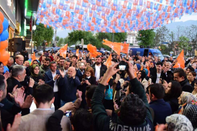 Yıldırım'da miting gibi açılış