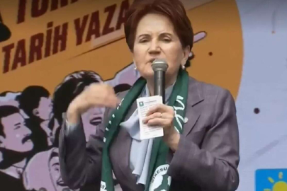 Akşener'i küplere bindiren pankart: 'Her birinizi bir ana doğurdu, ayıptır!'