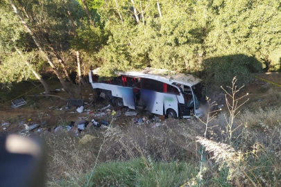 Otobüsün şarampole uçtuğu kazada can pazarı! Çok sayıda ölü ve yaralı var! 'Çığlık seslerine...'