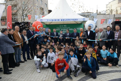 Yıldırım’da Şehit Yusuf Sel Parkı hizmete açıldı